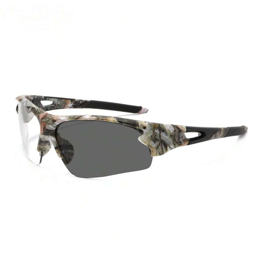Semi-Rimless Camouflage Sport  – Fishing Sunglasses Polarized Bewertung und Preis