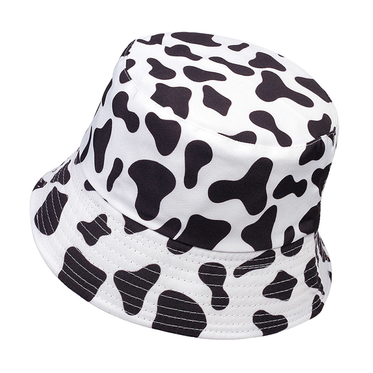 2025 Bucket Hat Dairy Cow Prin – Fishing Hat Bewertung und Preis