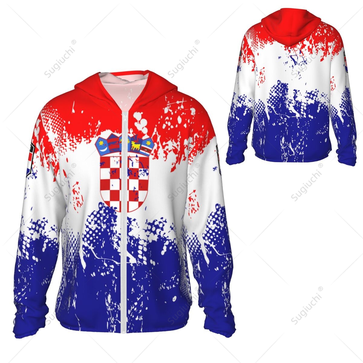 Croatia Flag Sun Protection Ho – Fishing Hoodie Bewertung und Preis