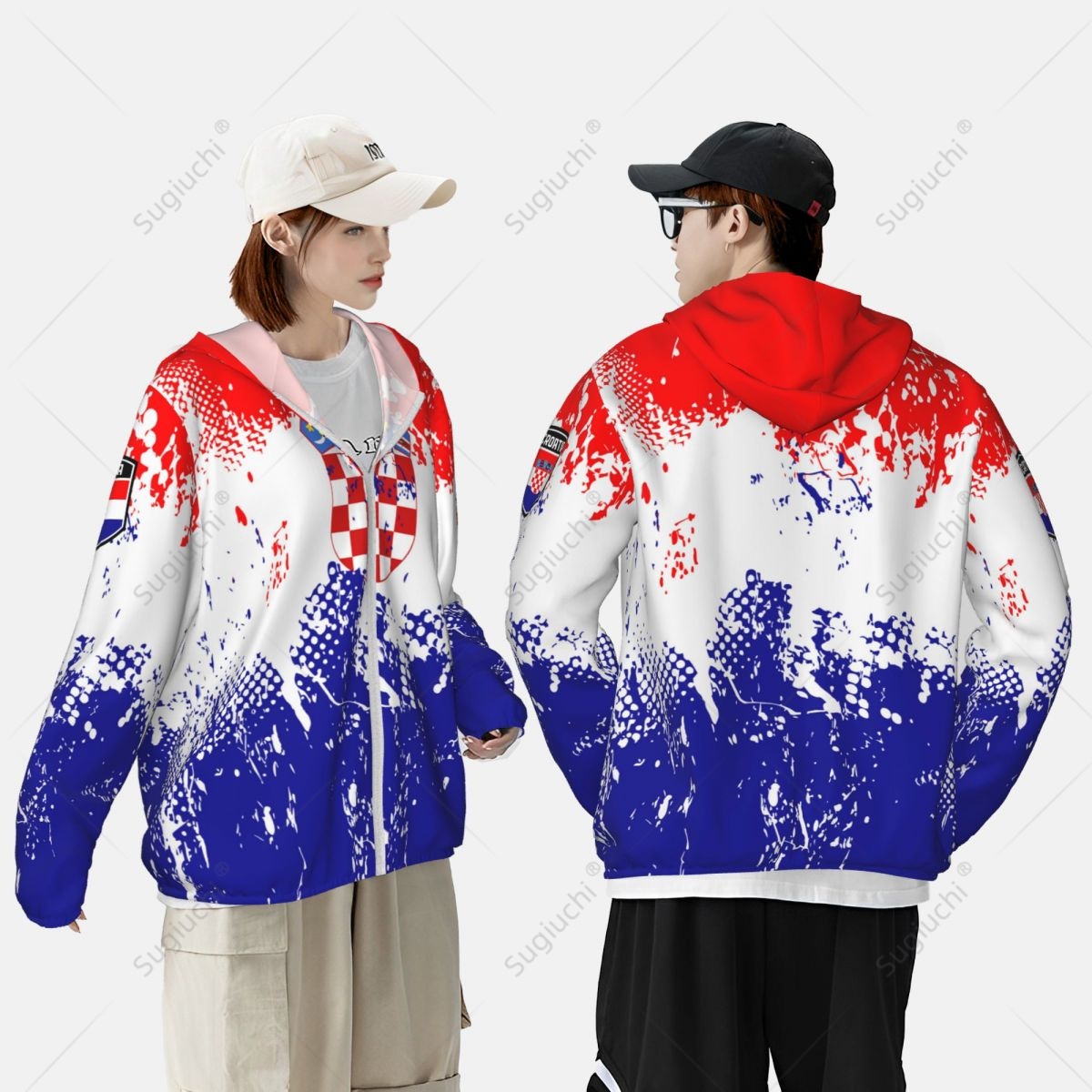 Croatia Flag Sun Protection Ho – Fishing Hoodie Bewertung und Preis