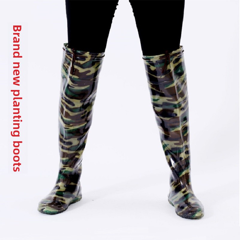 New Men's Long Tube Rain Boots – Fishing Boots Bewertung und Preis