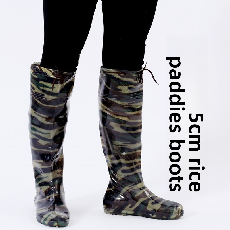 New Men's Long Tube Rain Boots – Fishing Boots Bewertung und Preis