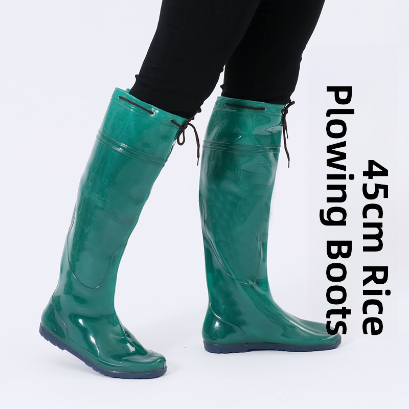 New Men's Long Tube Rain Boots – Fishing Boots Bewertung und Preis