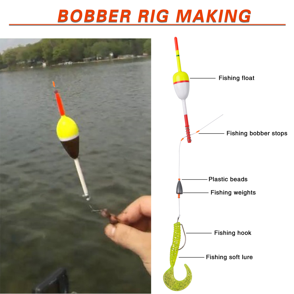100Pcs Fishing Bobber Float St – Fishing Belt Bewertung und Preis