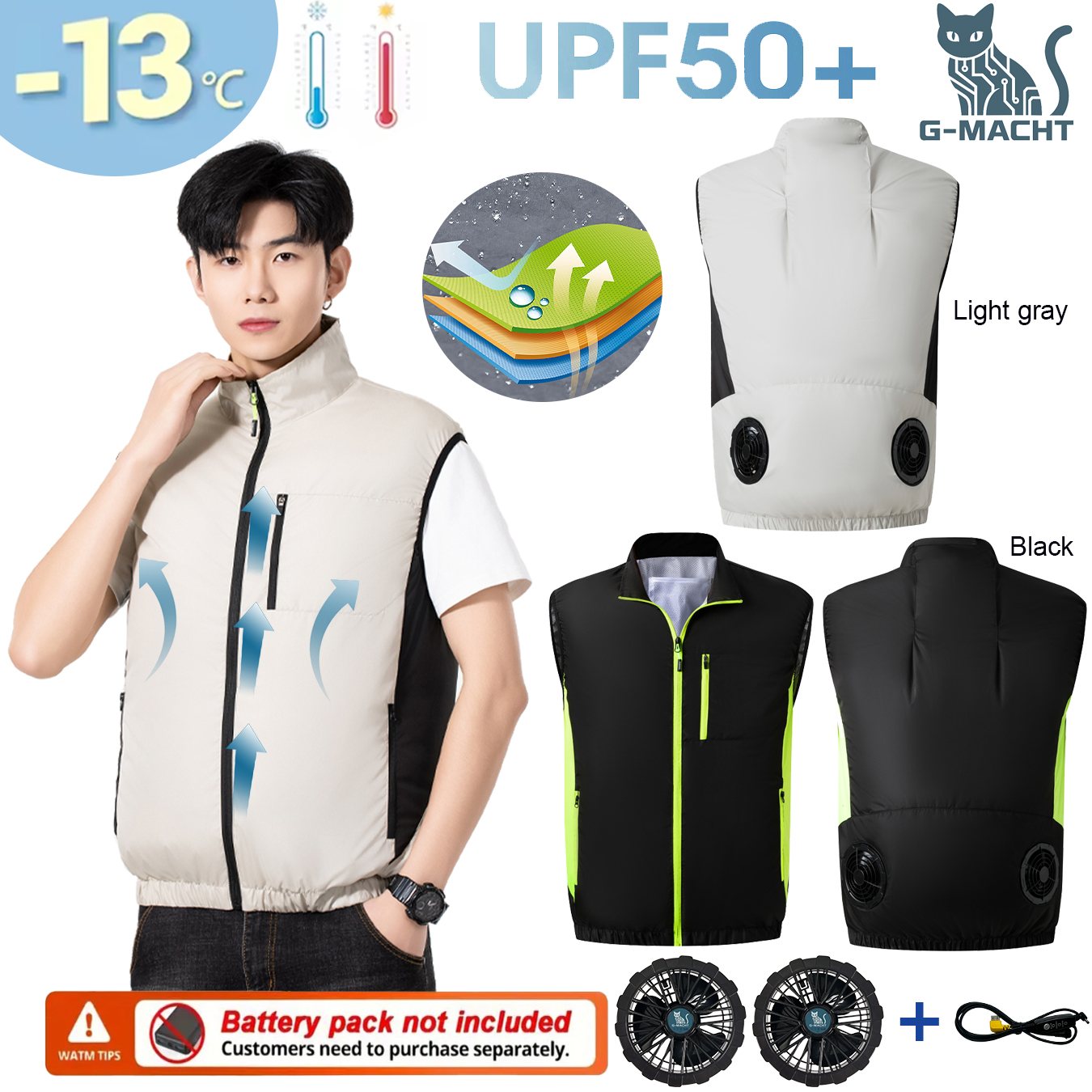 Summer Breathable Wearable Coo – Fishing Vest Bewertung und Preis