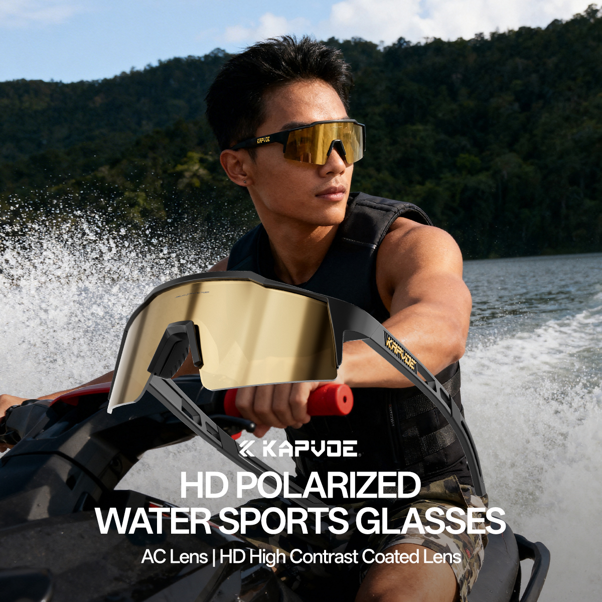 KAPVOE UV400 Anti-glare Surfin – Fishing Sunglasses Polarized Bewertung und Preis