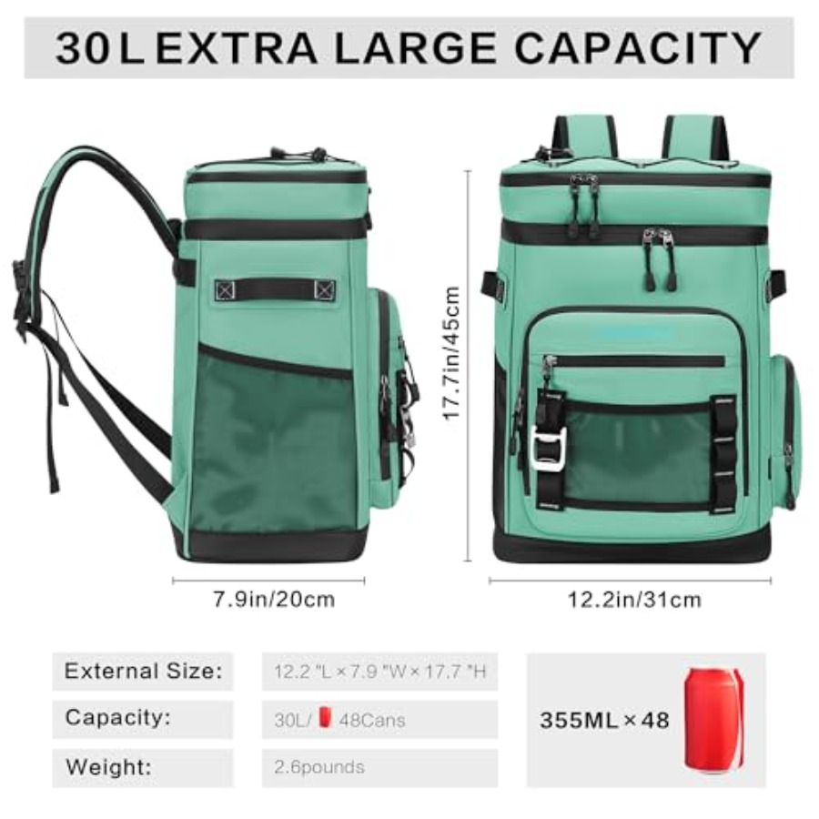 Large Waterproof Insulated Coo – Fishing Backpack Bewertung und Preis