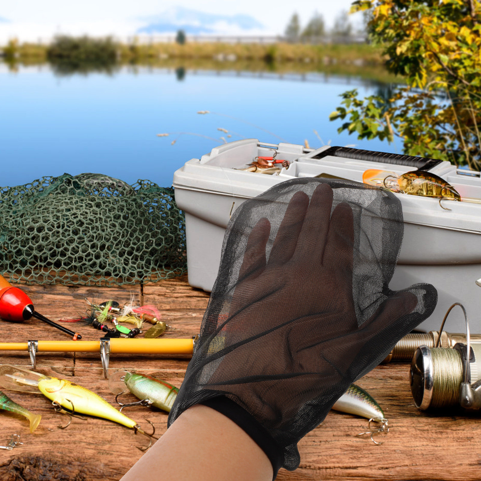 1Set Anti Insect Mesh Suit Ful – Fishing Gloves Bewertung und Preis