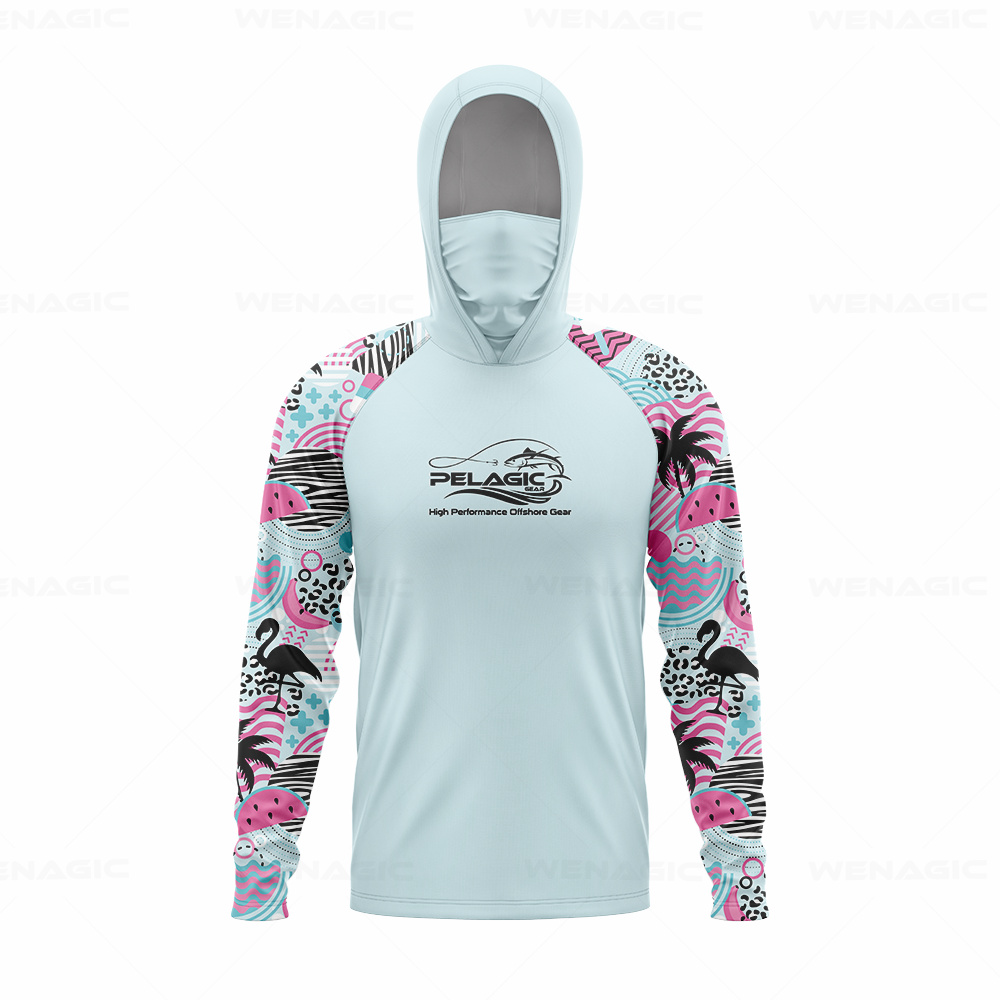 pelagic gear Men Hood Fishing  – Fishing Shirt Uv Protection Bewertung und Preis
