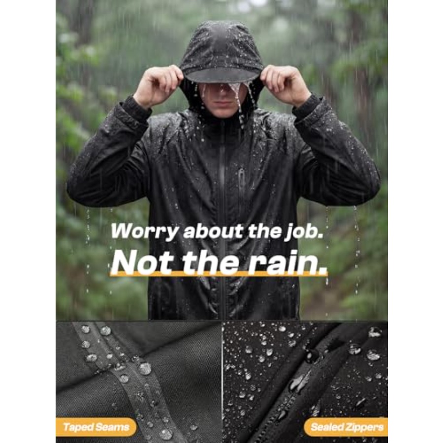 Men's Waterproof Rain Gear 2pc – Fishing Rain Suit Bewertung und Preis