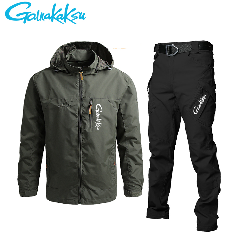 Men's Waterproof Hooded Jacket – Fishing Pants Waterproof Bewertung und Preis