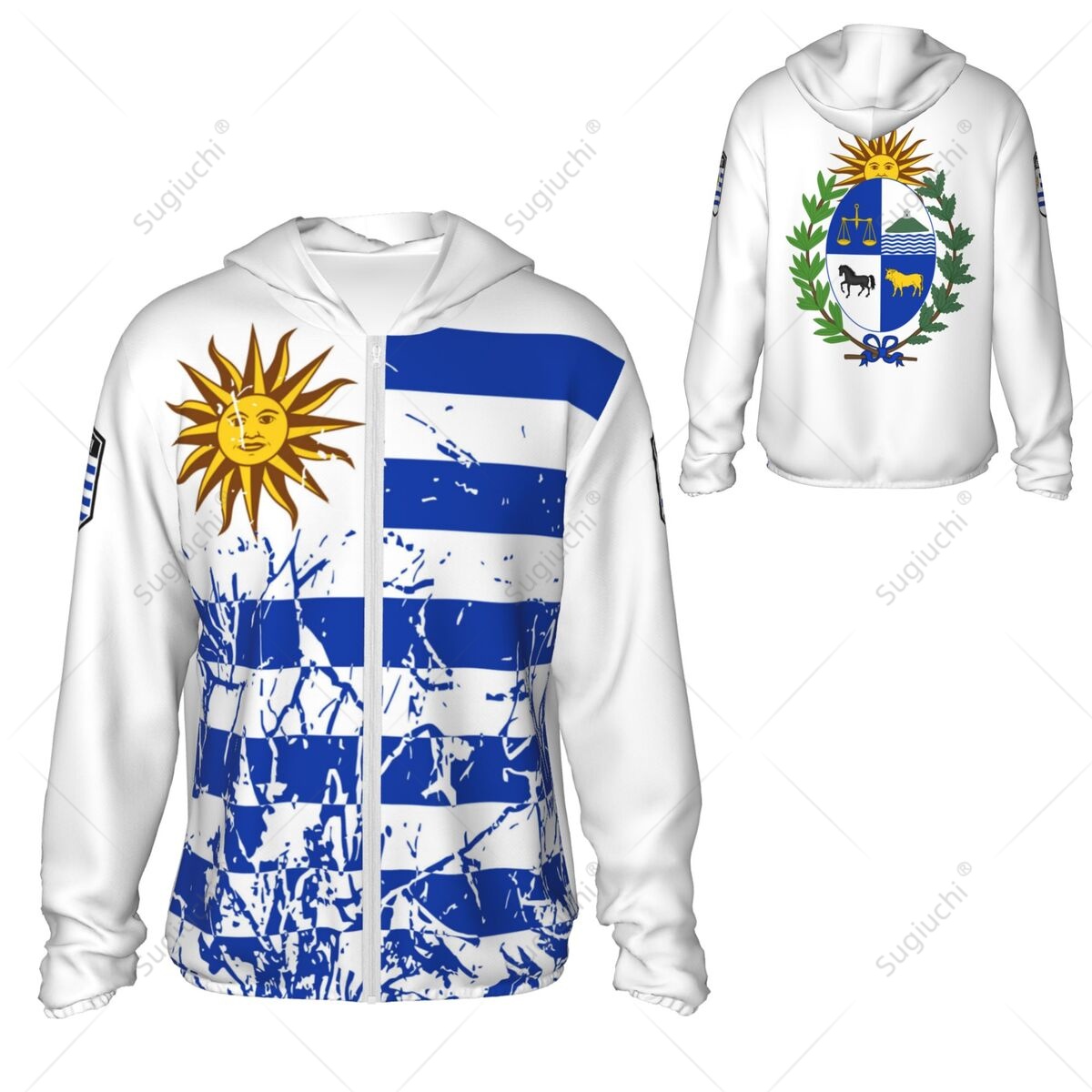 Uruguay Flag Sun Protection Ho – Fishing Hoodie Bewertung und Preis