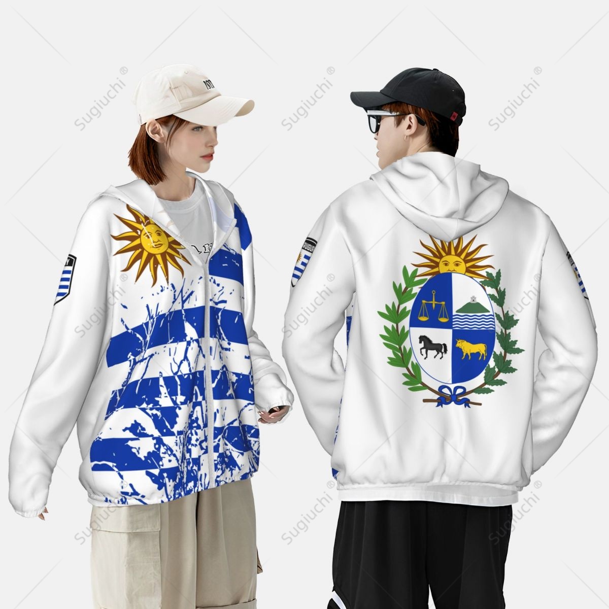 Uruguay Flag Sun Protection Ho – Fishing Hoodie Bewertung und Preis