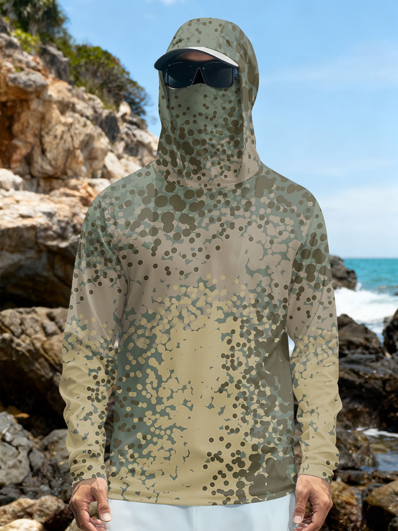 Men's Fishing Hooded Long-Slee – Fishing Hoodie Bewertung und Preis