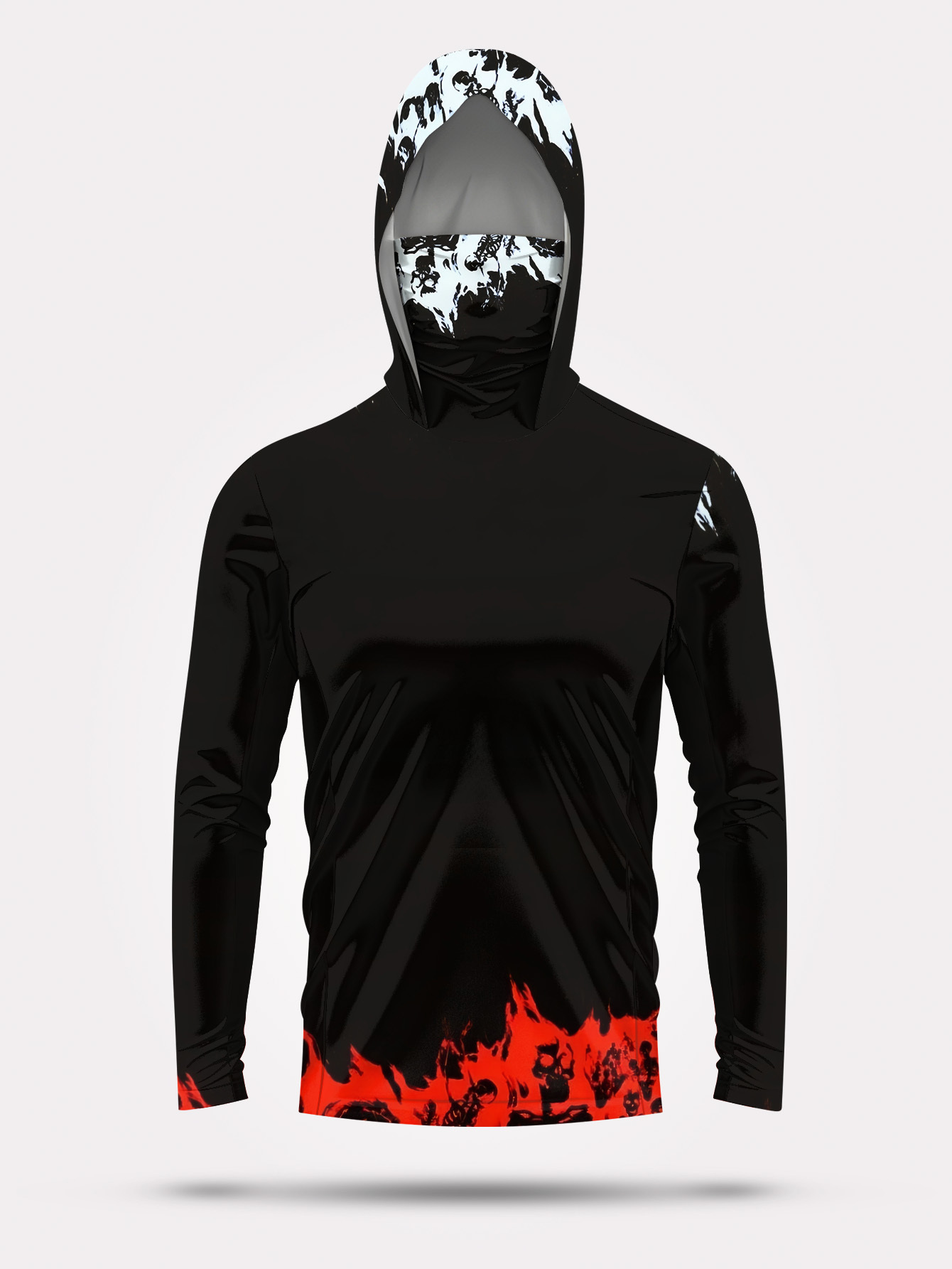 Men Hood Fishing Shirt long sl – Fishing Shirt Uv Protection Bewertung und Preis