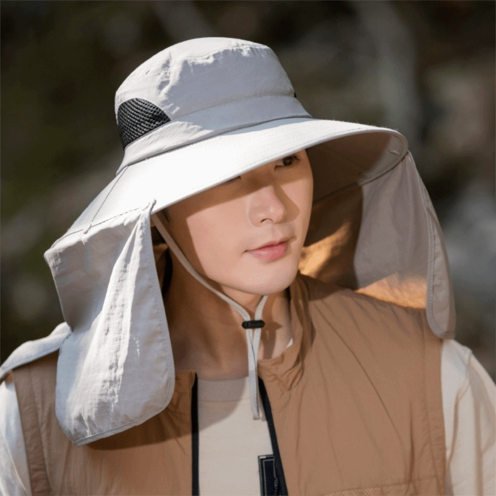 Fashion Cloth Men Sun Hat Big  – Fishing Hat Bewertung und Preis
