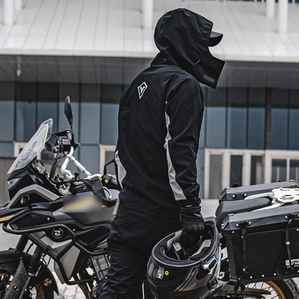 Motorcycle Raincoat Suit Rains – Fishing Rain Suit Bewertung und Preis