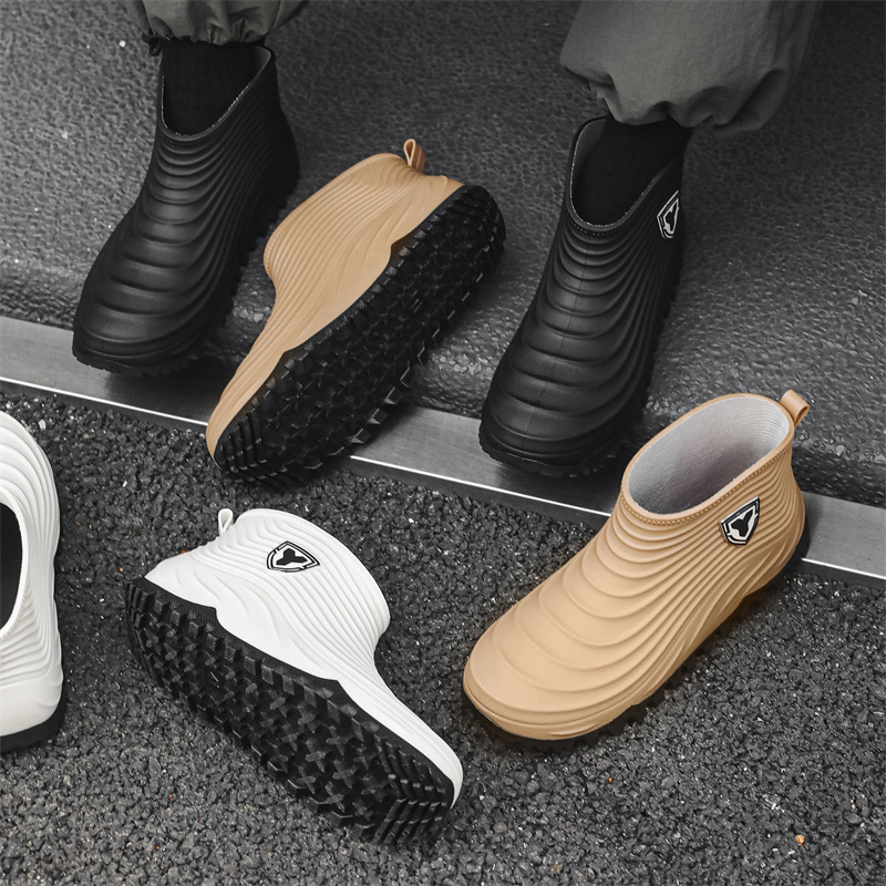 Men's Rain Shoes Fashion Water – Fishing Boots Bewertung und Preis