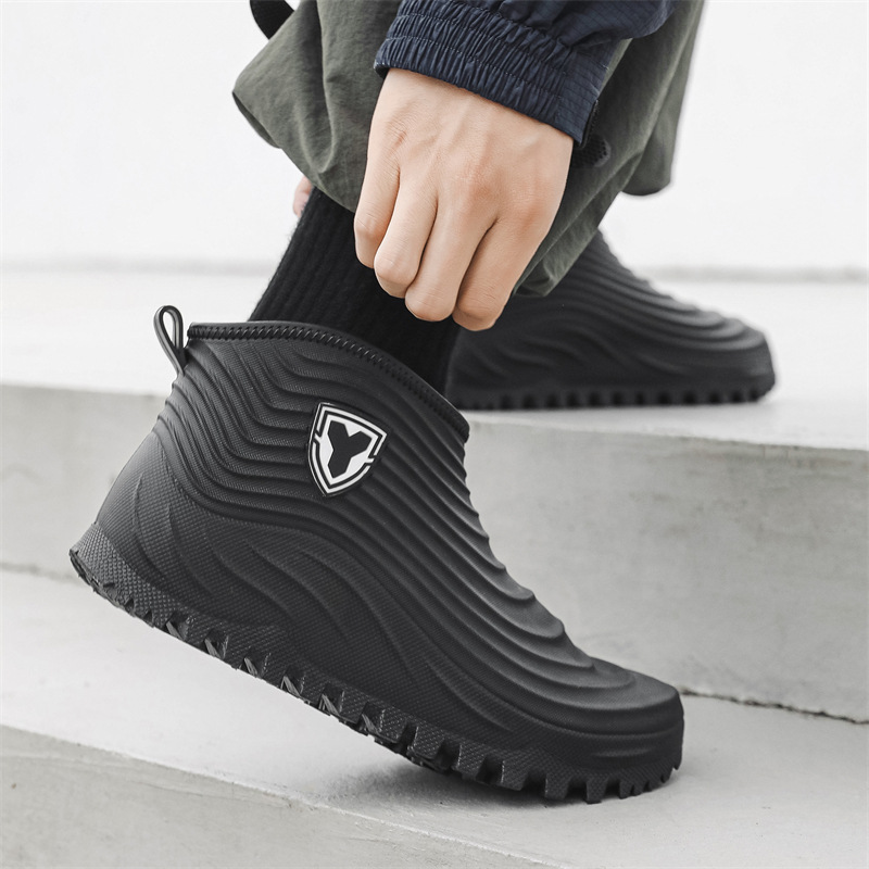 Men's Rain Shoes Fashion Water – Fishing Boots Bewertung und Preis
