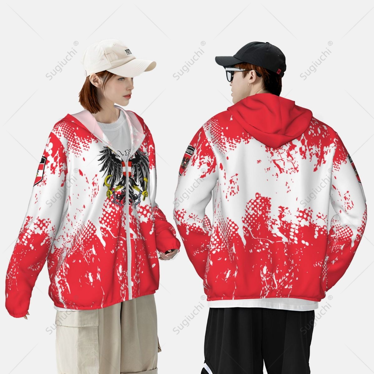 Austria Flag Sun Protection Ho – Fishing Hoodie Bewertung und Preis