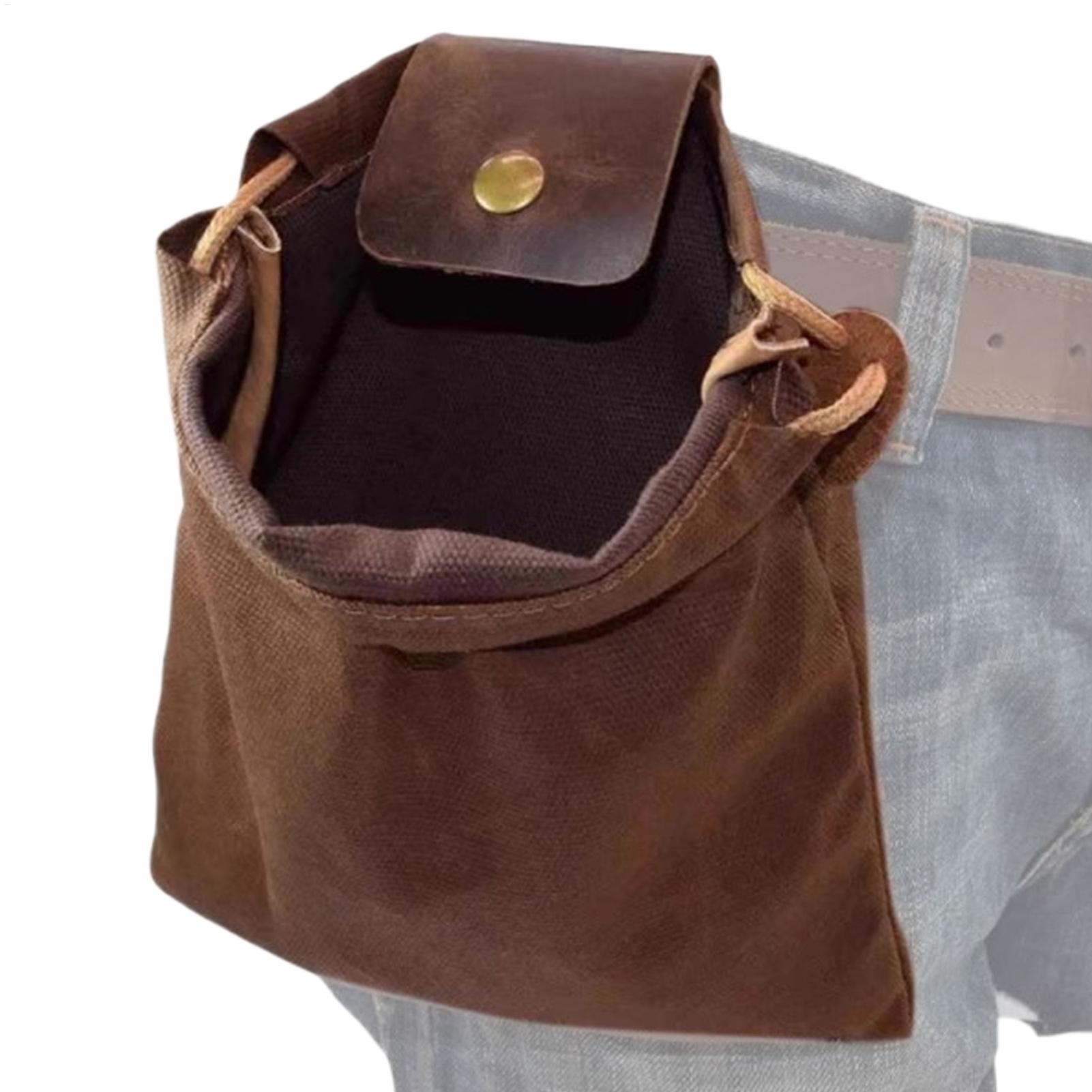 Portable Waxed Dump Pouch Mult – Fishing Belt Bewertung und Preis