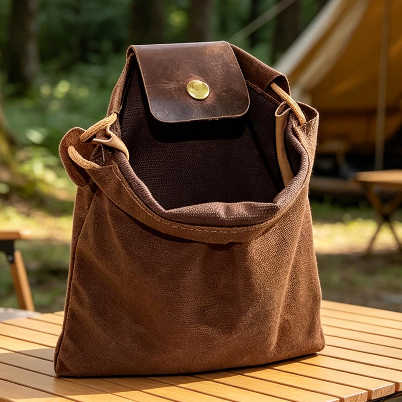 Portable Waxed Dump Pouch Mult – Fishing Belt Bewertung und Preis