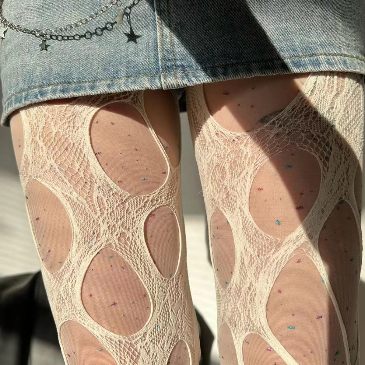 Sexy Punk Women Broken Hole St – Fishing Socks Bewertung und Preis