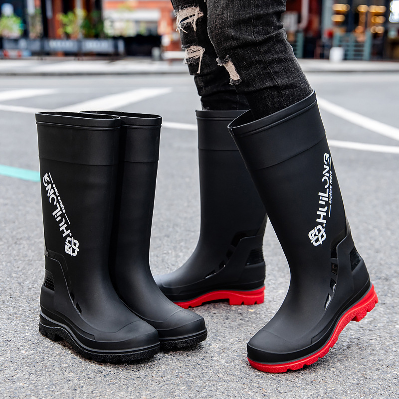 New Men's High-Tube Fleece-Lin – Fishing Boots Bewertung und Preis