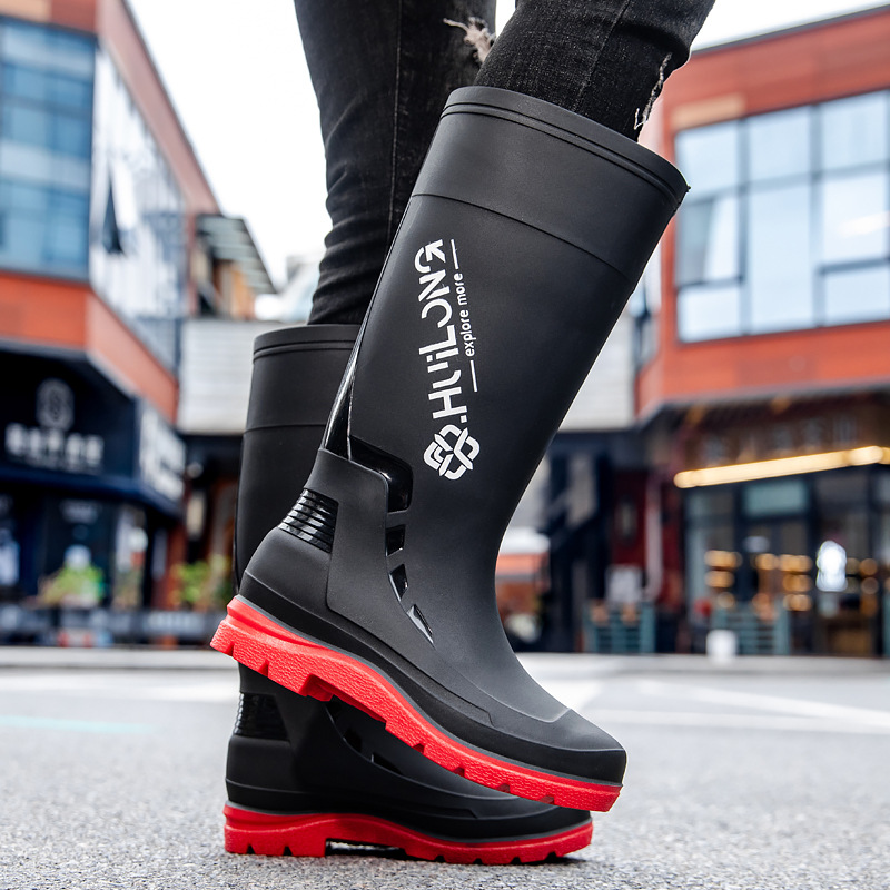 New Men's High-Tube Fleece-Lin – Fishing Boots Bewertung und Preis