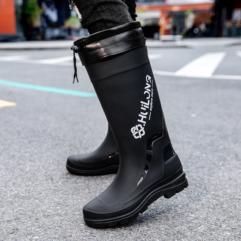 New Men's High-Tube Fleece-Lin – Fishing Boots Bewertung und Preis