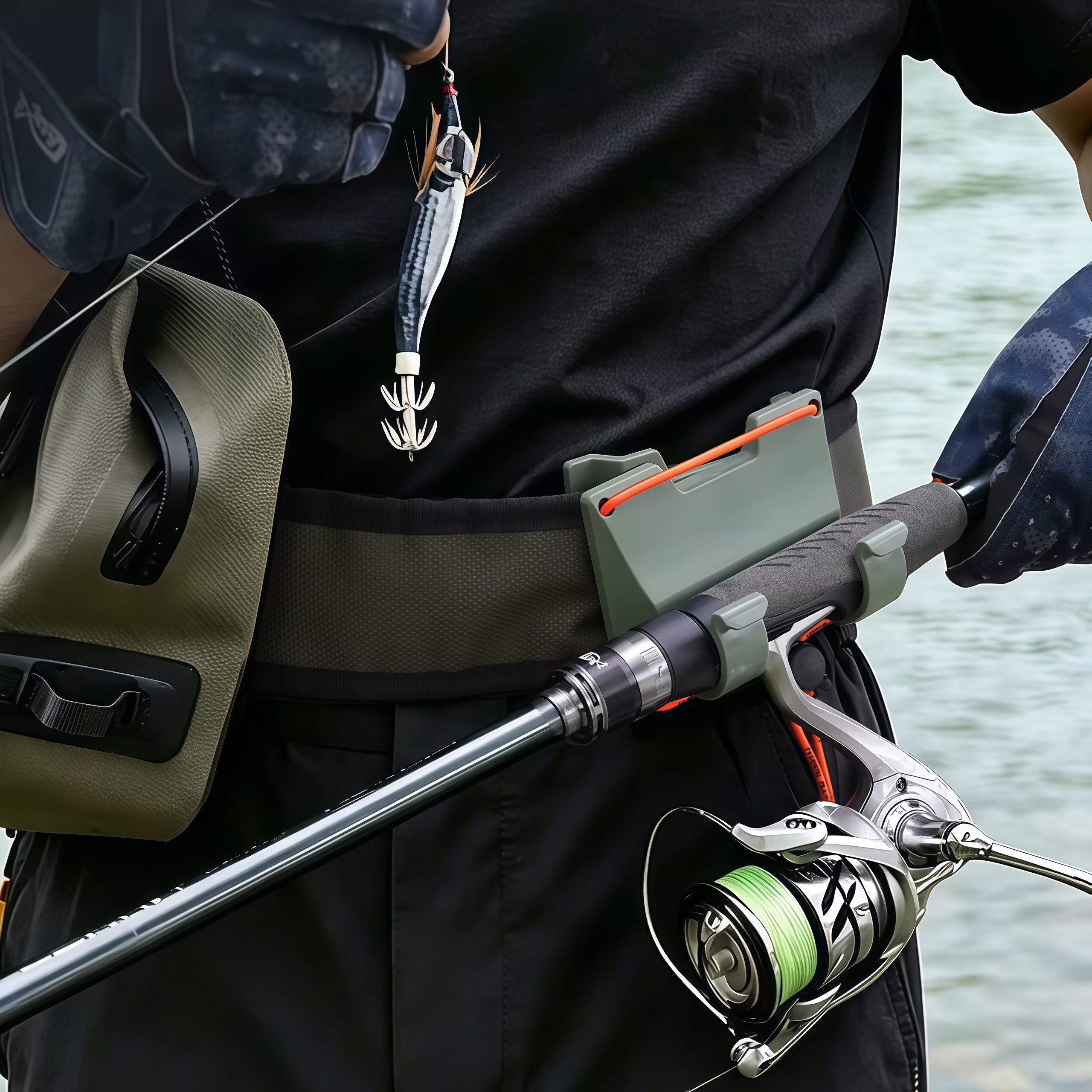 DEUKIO Outdoor Belt Clip Rod H – Fishing Belt Bewertung und Preis