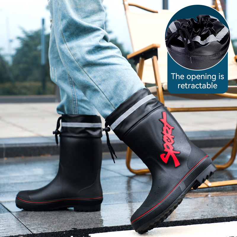 Men's Rain Boots Camping Fishi – Fishing Boots Bewertung und Preis
