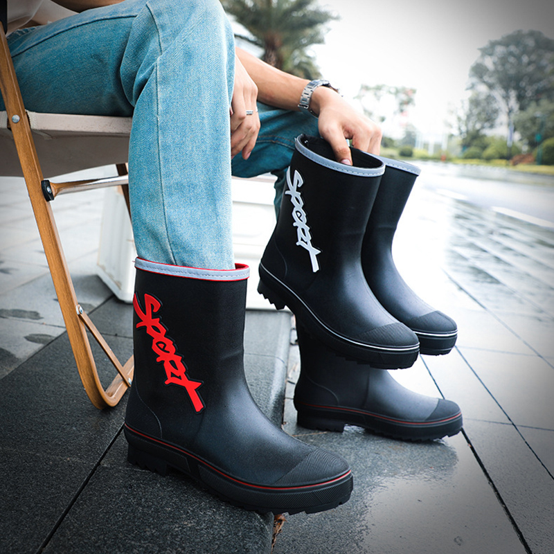 Men's Rain Boots Camping Fishi – Fishing Boots Bewertung und Preis