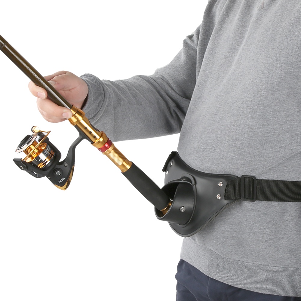 Black PU Leather Adjustable Ro – Fishing Belt Bewertung und Preis