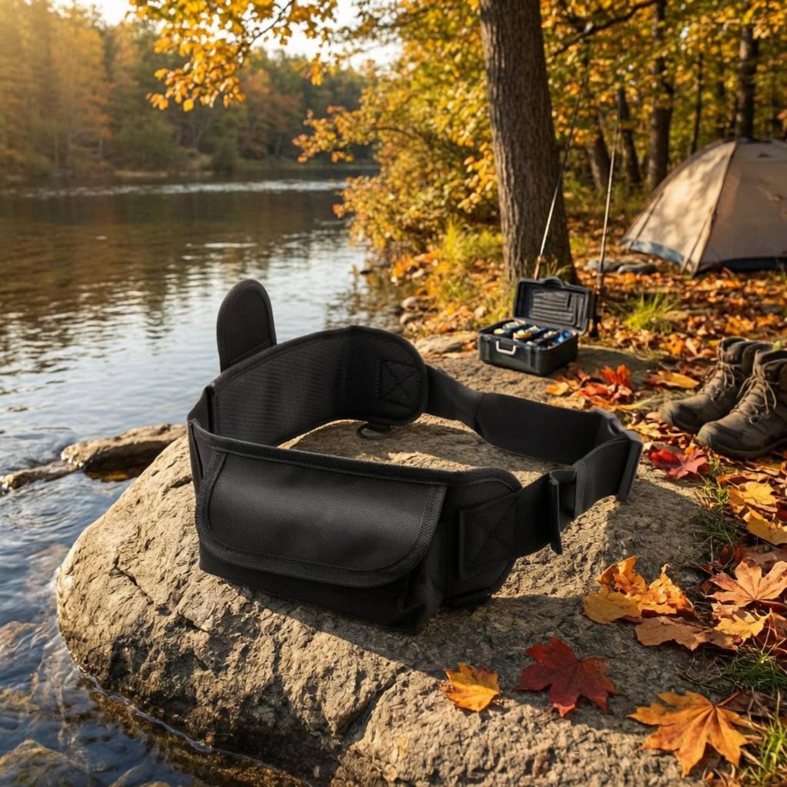 Fishing Waist Bag Flap Pockets – Fishing Belt Bewertung und Preis