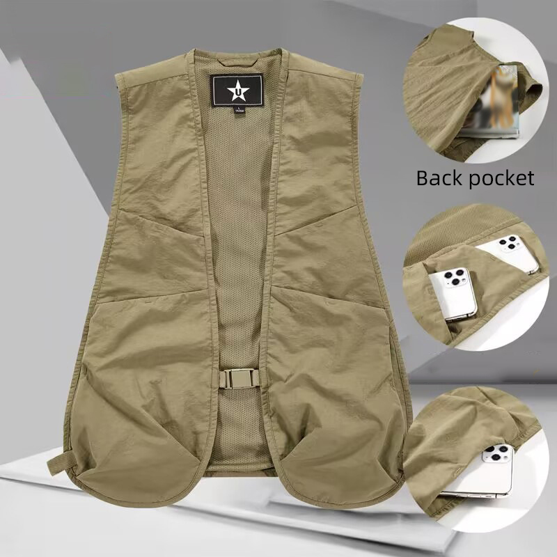 Lightweight Unisex Waistcoat V – Fishing Vest Bewertung und Preis
