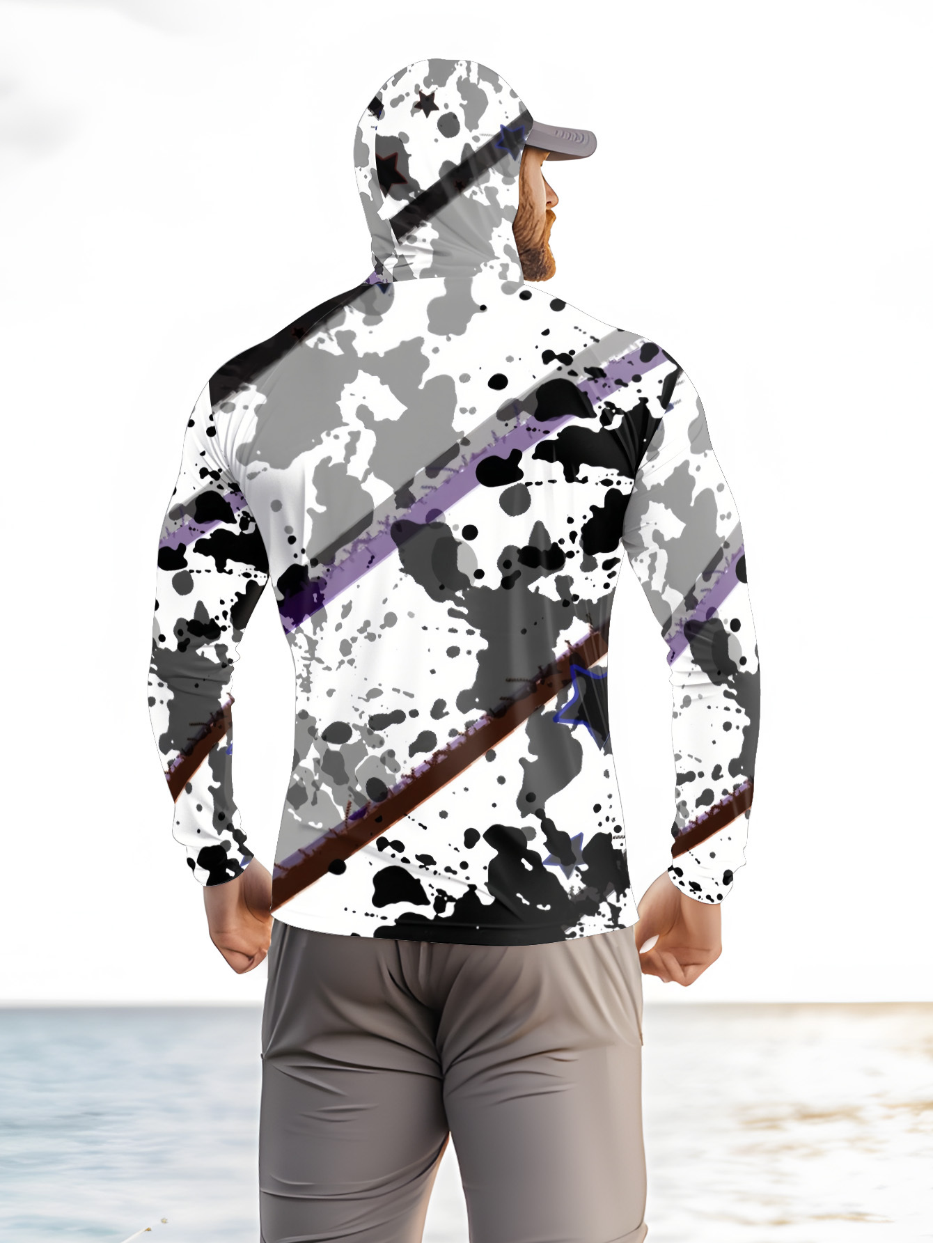 Men Hood Fishing Shirt long sl – Fishing Hoodie Bewertung und Preis