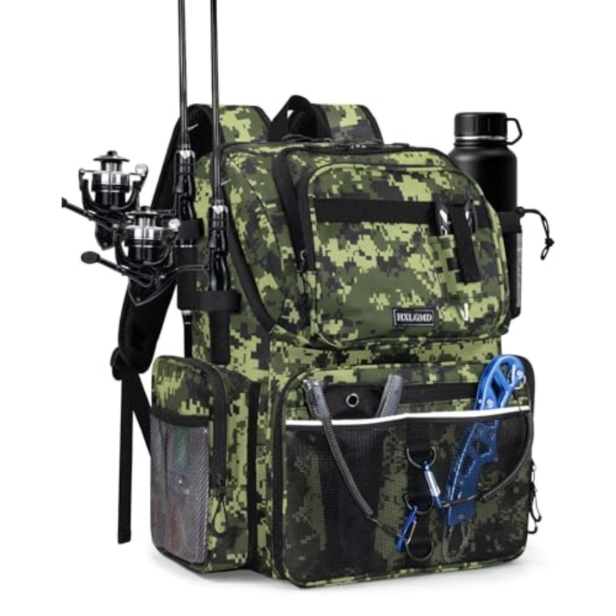 Fishing Backpack with Rod Hold – Fishing Backpack Bewertung und Preis