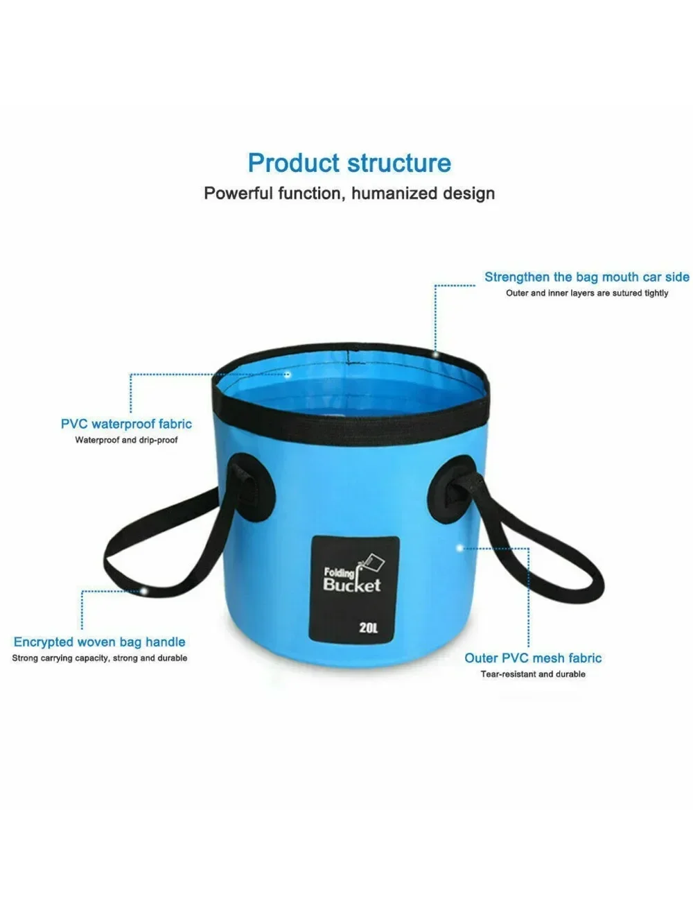 12L/20L Fishing Bucket Folding – Fishing Bag Waterproof Bewertung und Preis