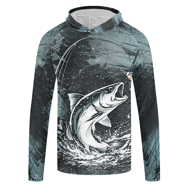 Fishing Shirt Hooded Men Quick – Fishing Hoodie Bewertung und Preis