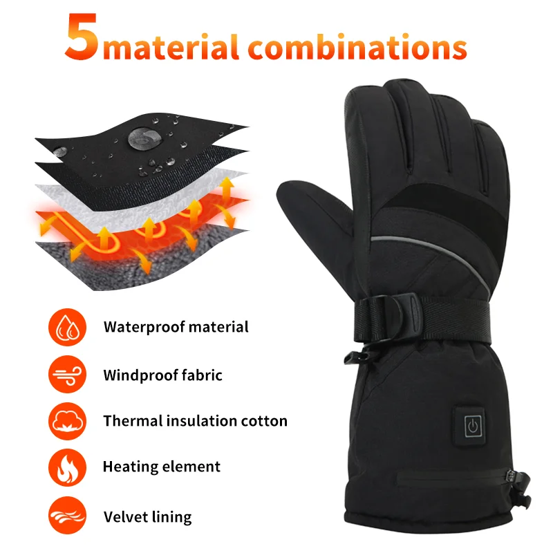 USB Rechargeable Heated Motorc – Fishing Gloves Bewertung und Preis