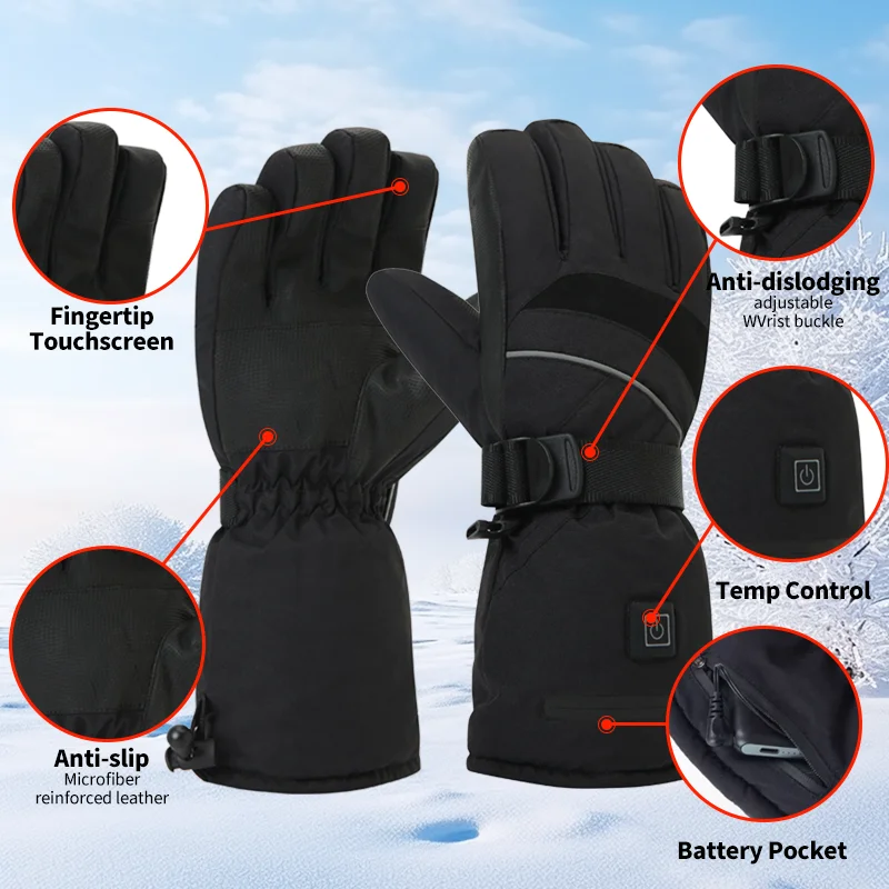 USB Rechargeable Heated Motorc – Fishing Gloves Bewertung und Preis