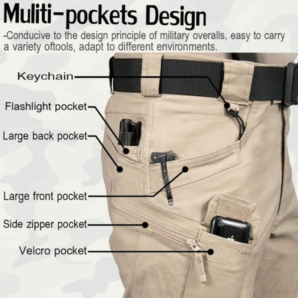Men's Tactical Cargo Pants 6XL – Fishing Pants Waterproof Bewertung und Preis